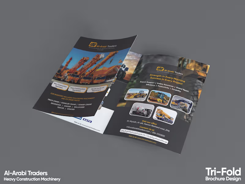 Cover image for Corporate Tri-Fold Brochure to showcase your brand