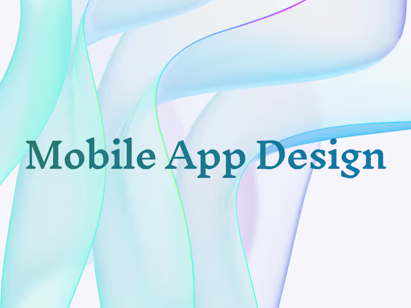 Cover image for Crafting Intuitive & Stunning App Designs 🚀