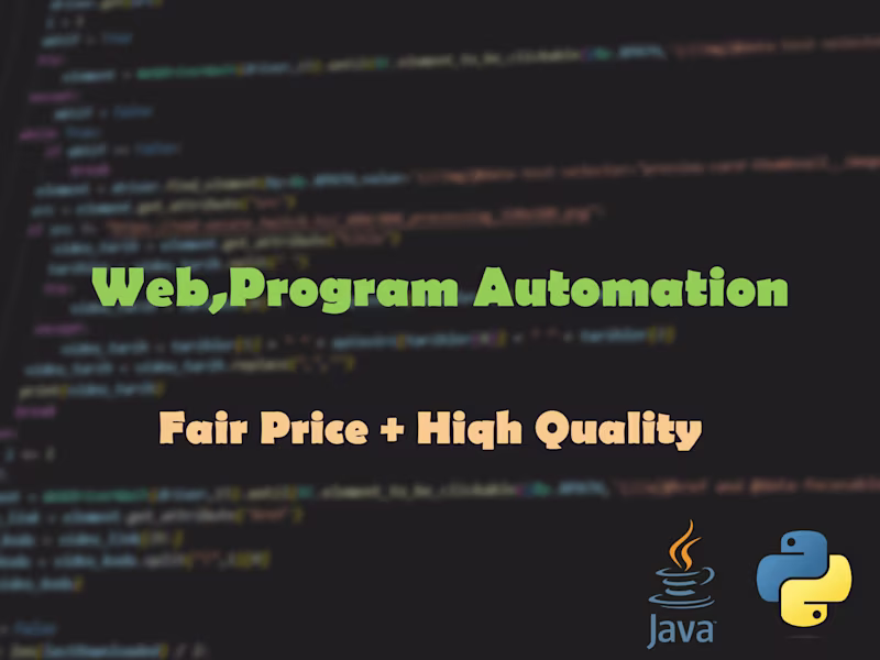 Cover image for Automation Scripting with Python or C#