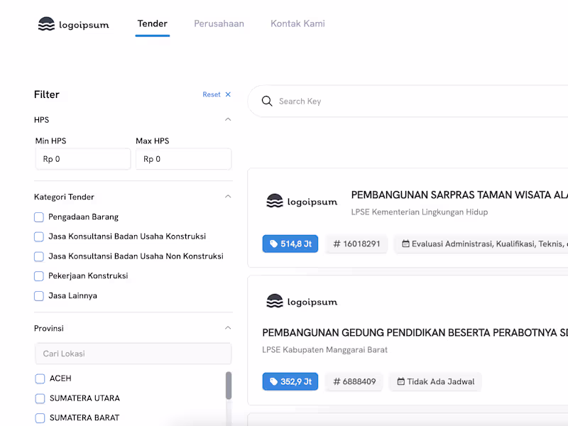 Cover image for Itender Web App