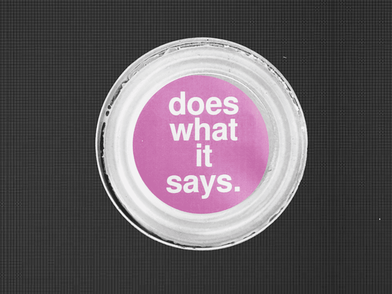 Cover image for DOES WHAT IT SAYS...