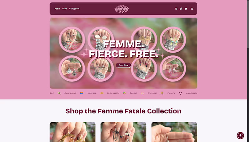Cover image for One year of Femme Gems and now a brand-new home to match 💐 ...