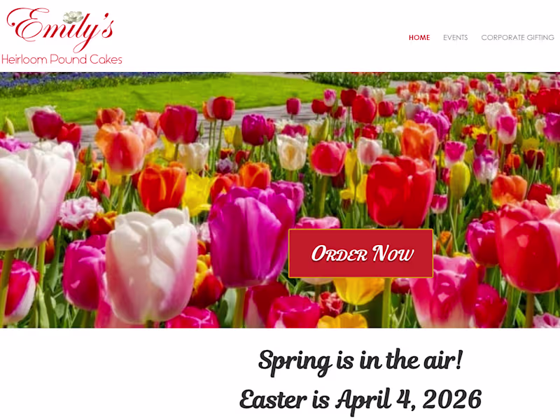 Cover image for Emily's Heirloom Cakes 