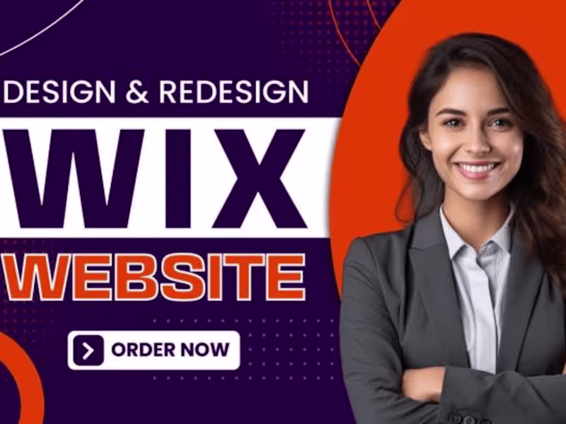 Cover image for I will do wix website design or wix redesign