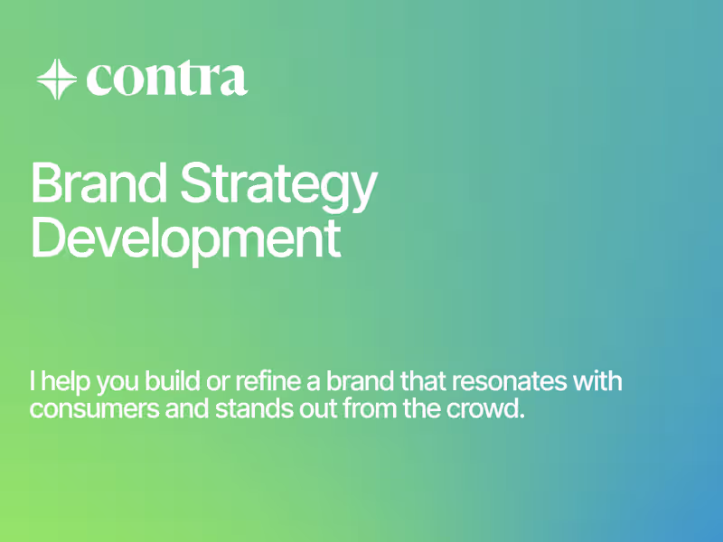 Cover image for Brand Strategy Development