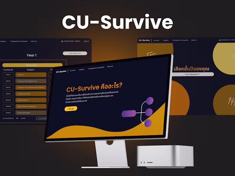 Cover image for CU Survive - Website