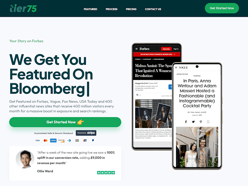 Cover image for PR Marketing Website