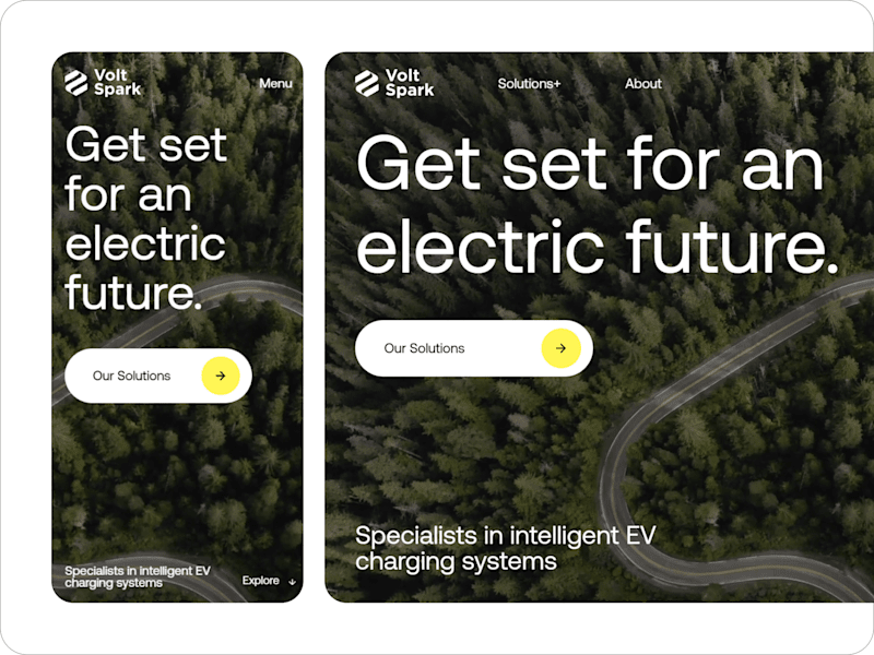 Cover image for Volt Spark-Framer Landing Page Website