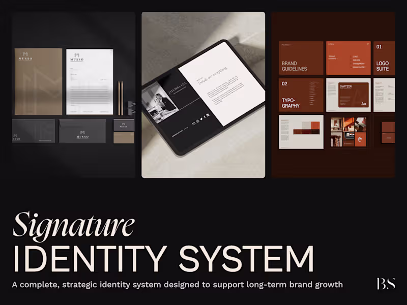 Cover image for Signature Identity System