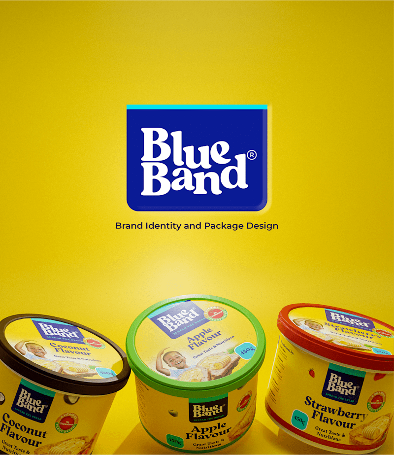 Cover image for Blue Band Logo Redesign and Package Design