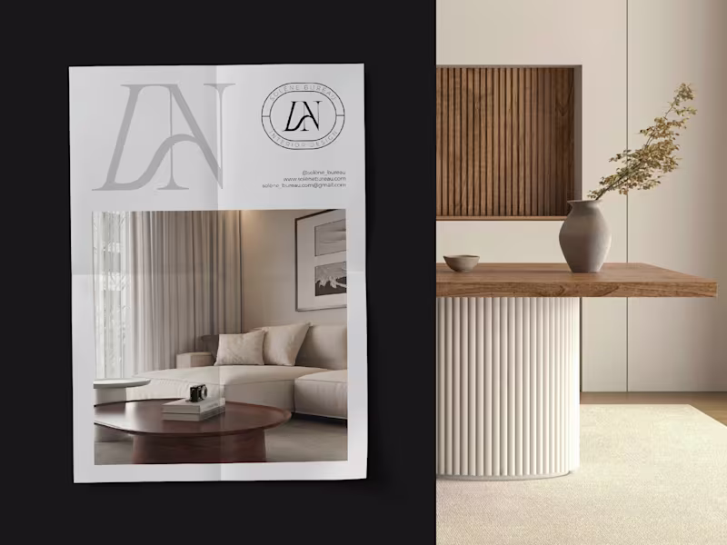 Cover image for SOLÈNE BUREAU Brand Identity Design