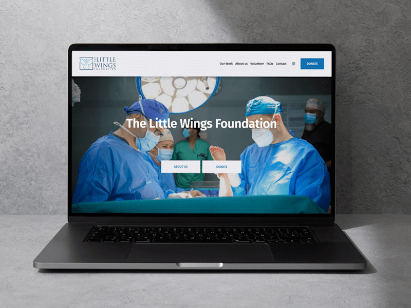 Cover image for Web Presence Upgrade for The Little Wings Foundation