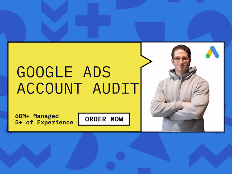 Cover image for Google Ads Full Account Audit
