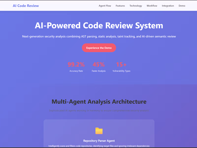 Cover image for AI-Powered Code Security Analysis