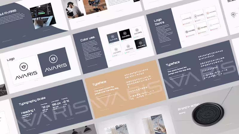 Cover image for Brand naming + full branding and brand guidelines