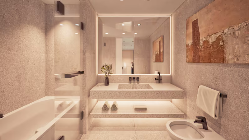 Cover image for interior bathroom project
