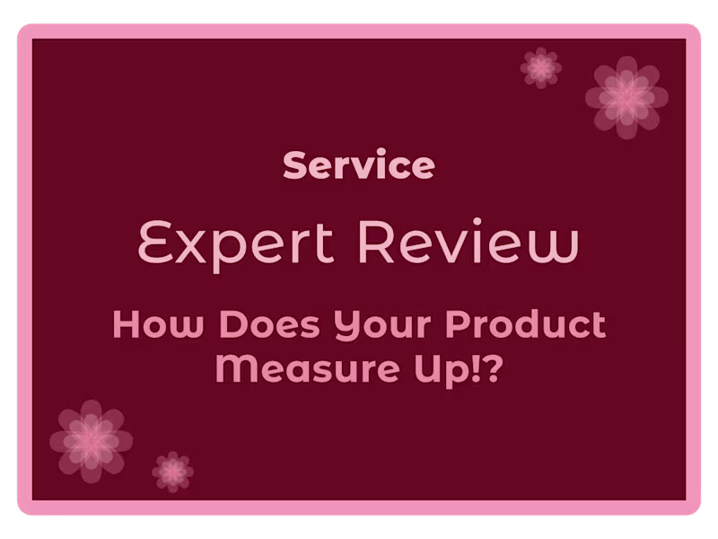 Cover image for Expert Heuristic Review - How does your product measure up!?