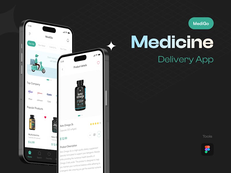 Cover image for MediGo App Design