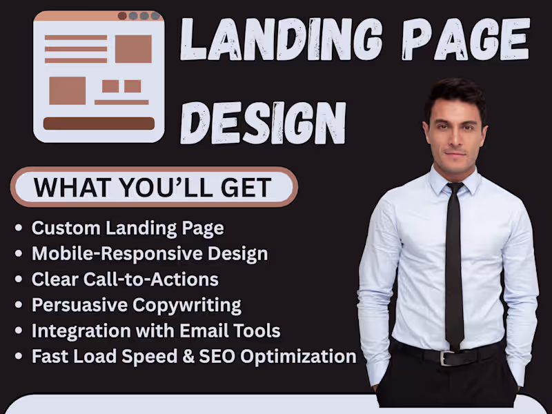 Cover image for Converting Landing Page Design That bring Leads and Boosts Sales