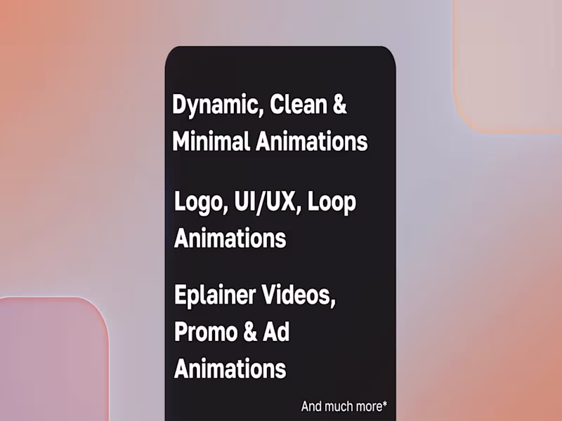 Cover image for Explainer & Presentation video