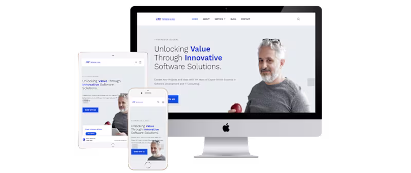 Cover image for Services website Full responsive
