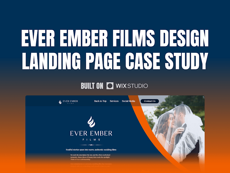 Cover image for Ever Ember Design Landing Page Case Study