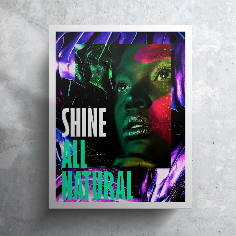 Cover image for Shine All Natural 2 | Poster | Natural Skincare Products