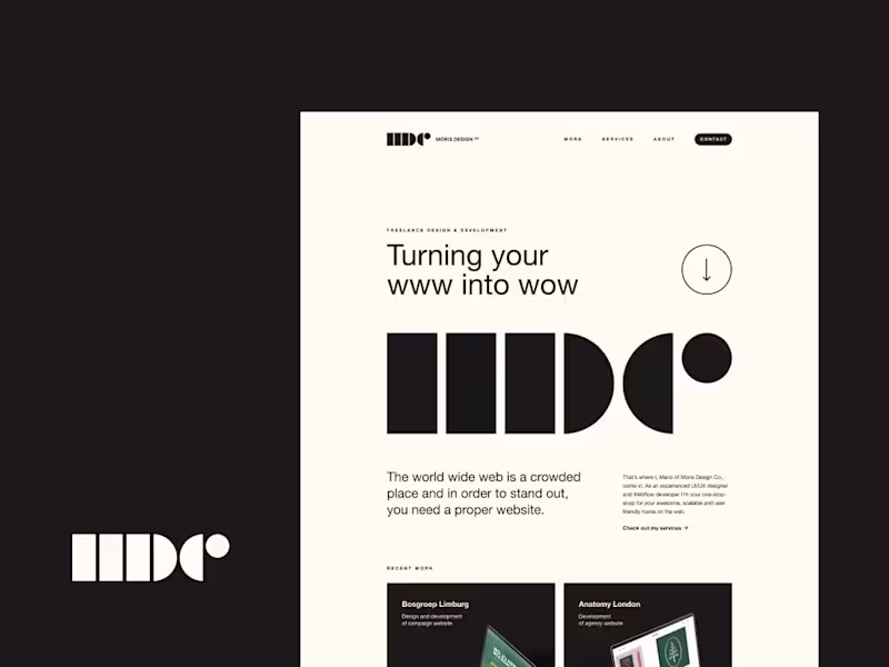 Cover image for Moris Design Co. Portfolio