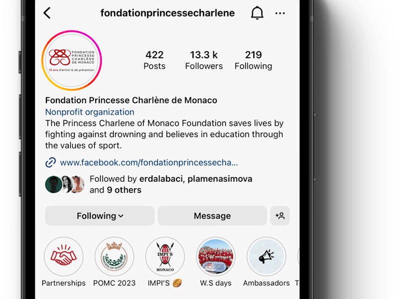 Cover image for Fondation Princess Charlene of Monaco 