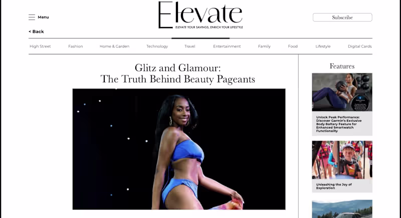 Cover image for Glitz and Glamour: The Truth Behind Beauty Pageants 