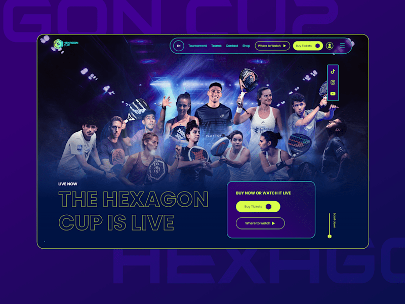 Cover image for Hexagon Cup | Padel Tournament