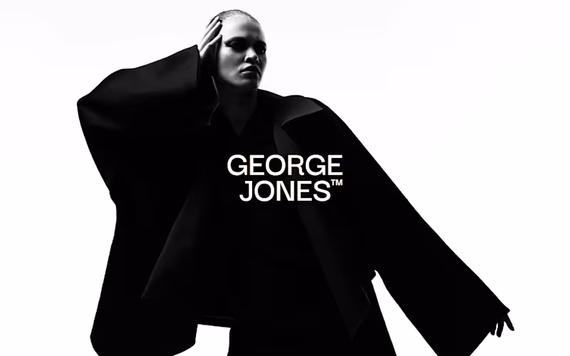 Cover image for George Jones — Fashion House Branding & Website Design