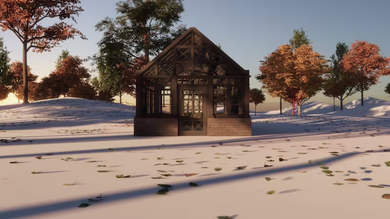 Cover image for A Greenhouse Render Project