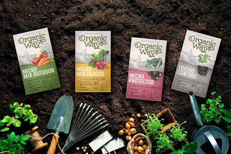 Cover image for Organic Way Logo & Packaging Design on Behance