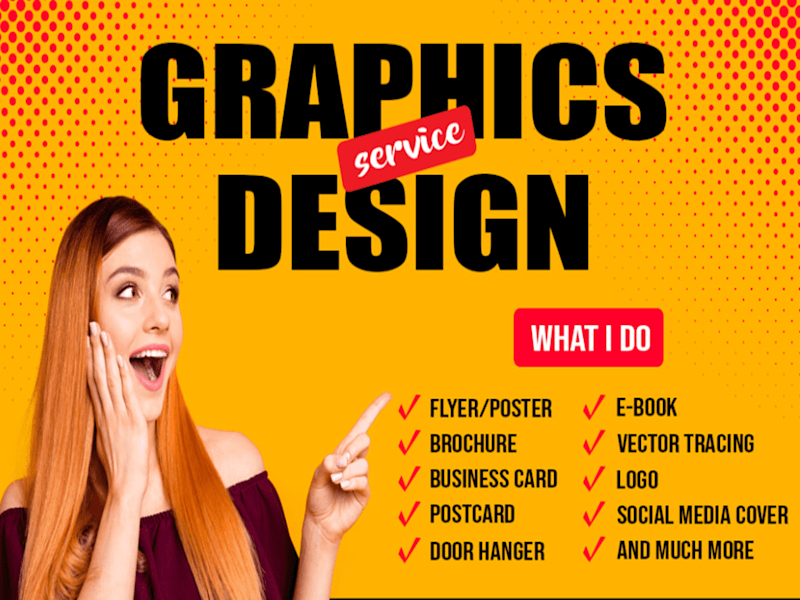 Cover image for I will do any graphic design work for you