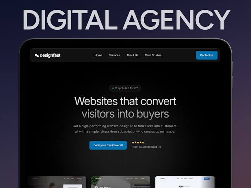 Cover image for Designfast Website Template