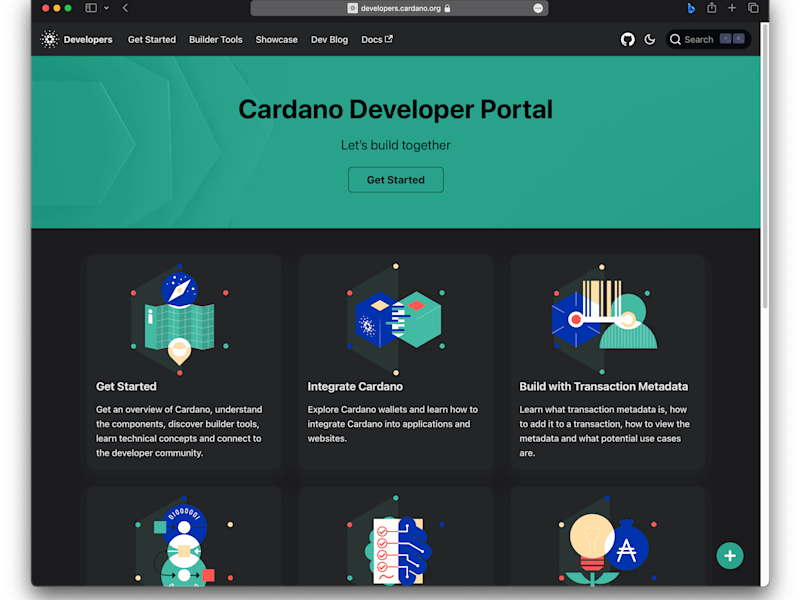 Cover image for Cardano Developer Portal