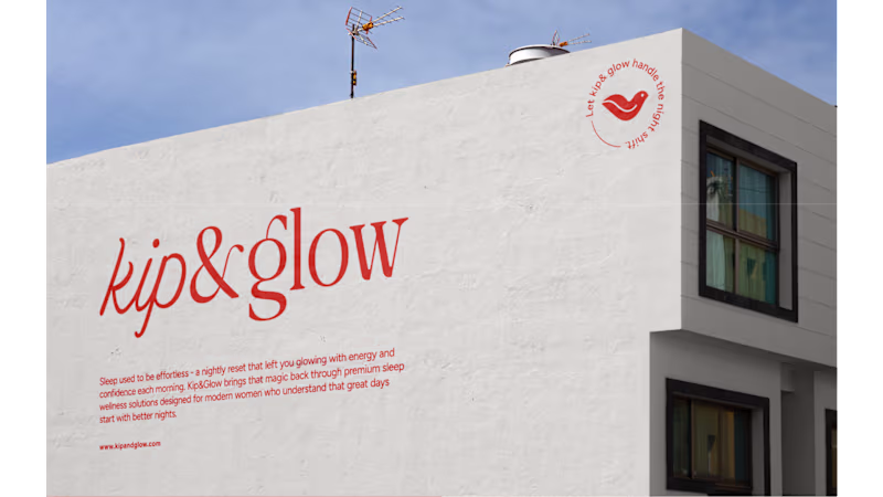 Cover image for Visual Identity: kip&glow