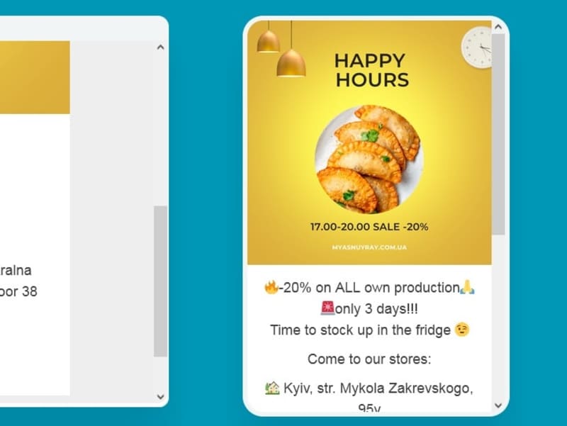 Cover image for Create an Email campaign "Happy Hour"