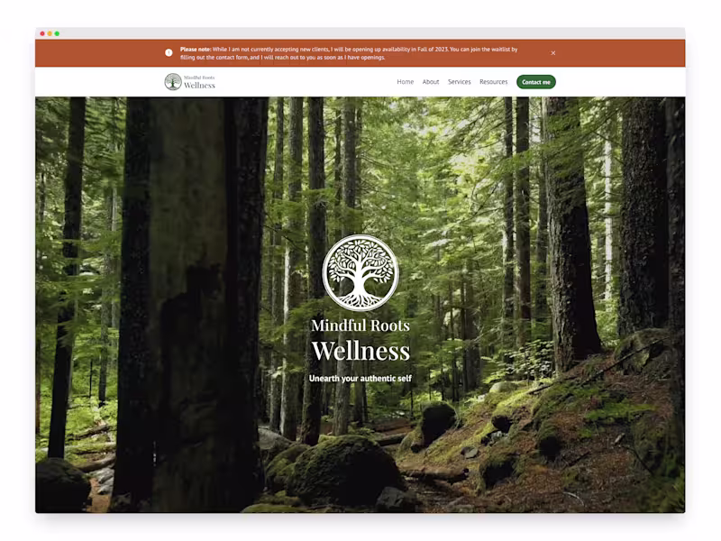 Cover image for Mindful Roots Wellness
