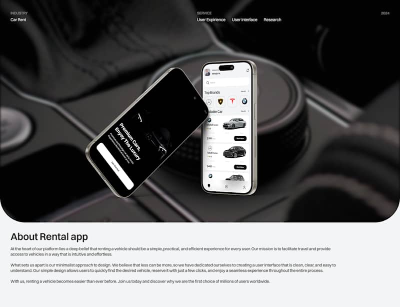 Cover image for CAR RENTAL APP