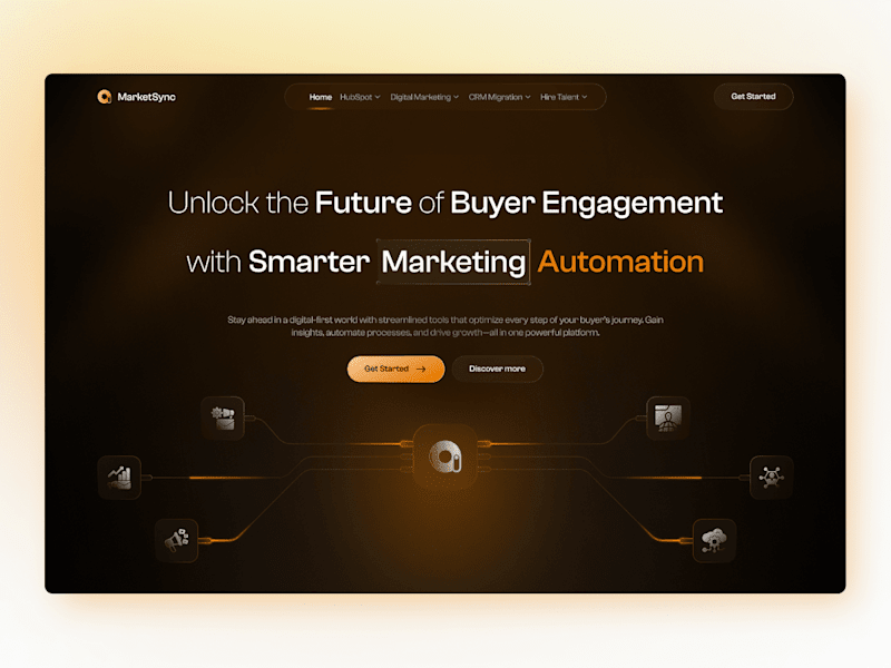 Cover image for MarketSync - Web Design for Marketing Automation