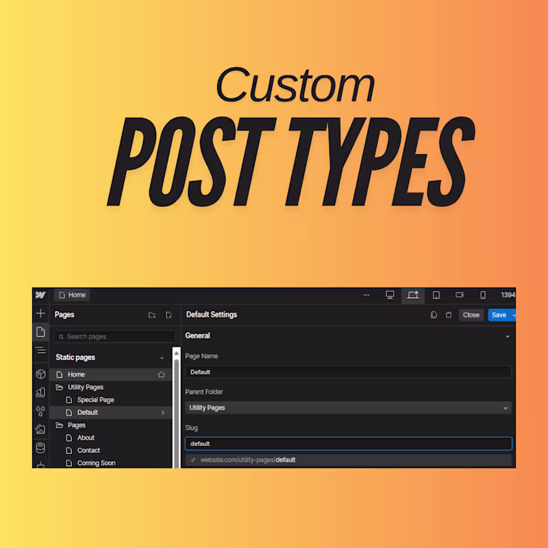 Cover image for Custom Post Types:
Custom Post Types