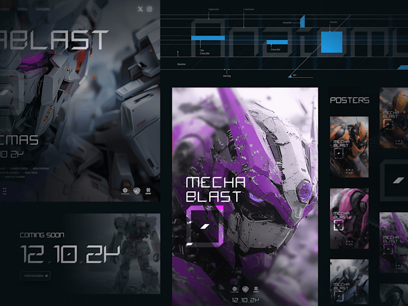 Cover image for MECHABLAST Website