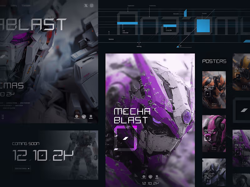Cover image for MECHABLAST Website