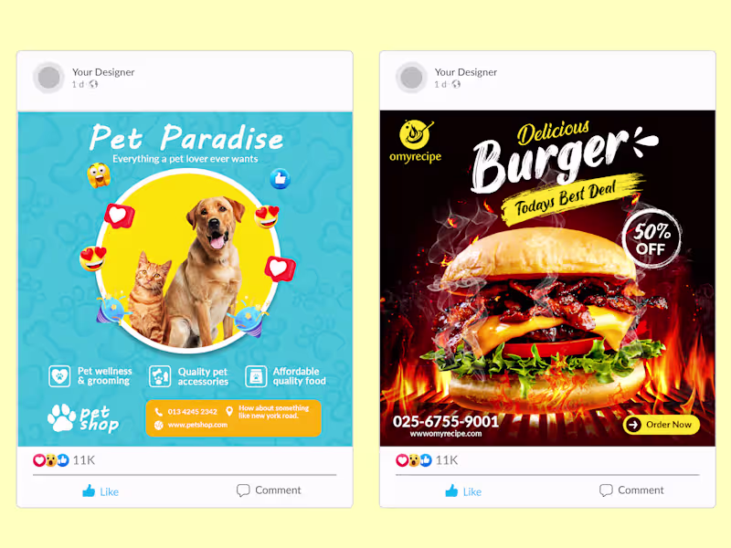 Cover image for Designing Facebook, Instagram Ads for your Business