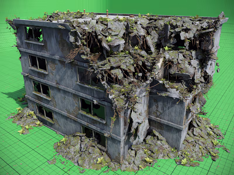 Cover image for Procedural Destroyed Building Generator