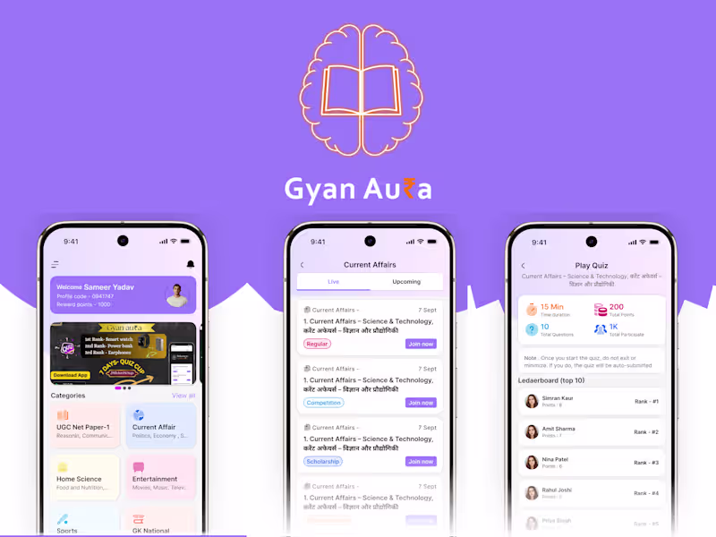 Cover image for Gyan Aura: Transforming Learning with Rewards