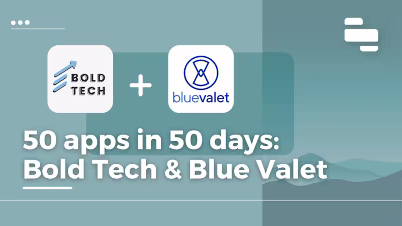 Cover image for Migration of Blue Valet's Internal Apps to Retool