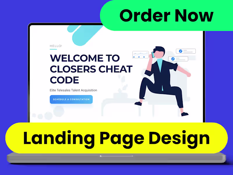 Cover image for 🚀 Landing Page Design: Boost Conversions with Stunning Pages